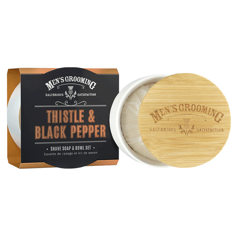 The Scottish Fine Soaps Co. Shave Soap & Bowl Set 100g